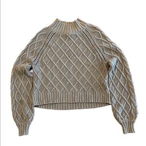 American Eagle Cable Knit Sweater